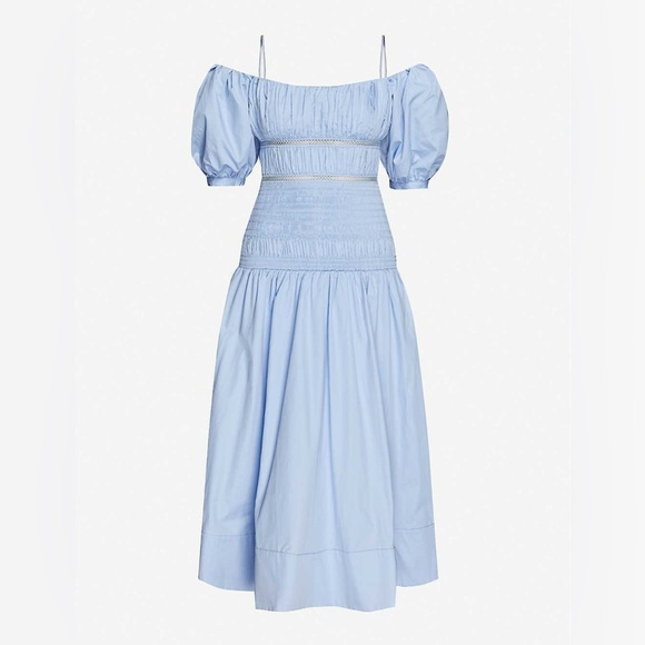 Self-Portrait Poof Sleeve Dress - Size 4 - Picture 1 of 7